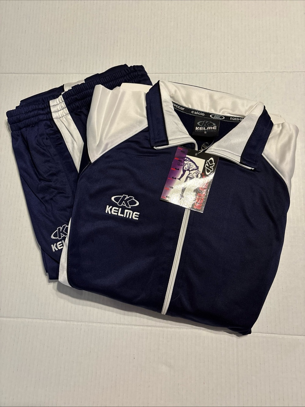 Kelme Soccer Futbol - Size Adult Small Warm Up Track Jacket Pants, World Cup, US